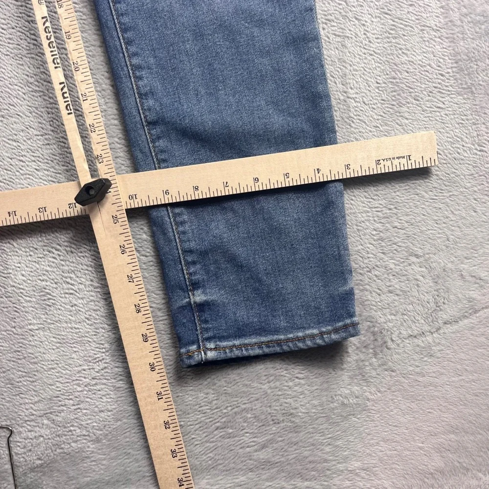 Banana Republic Mens Travel Jean Slim Fit Blue Denim Pants 31x32 Medium Wash